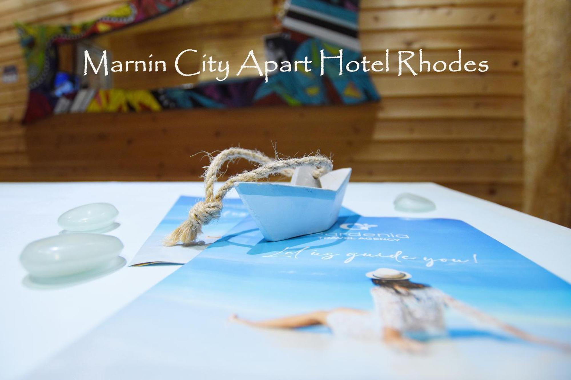 Marnin City Apart Hotel Rhodes Родос Экстерьер фото